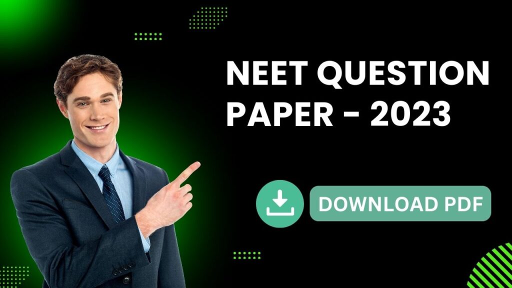NEET Question Paper - 2023